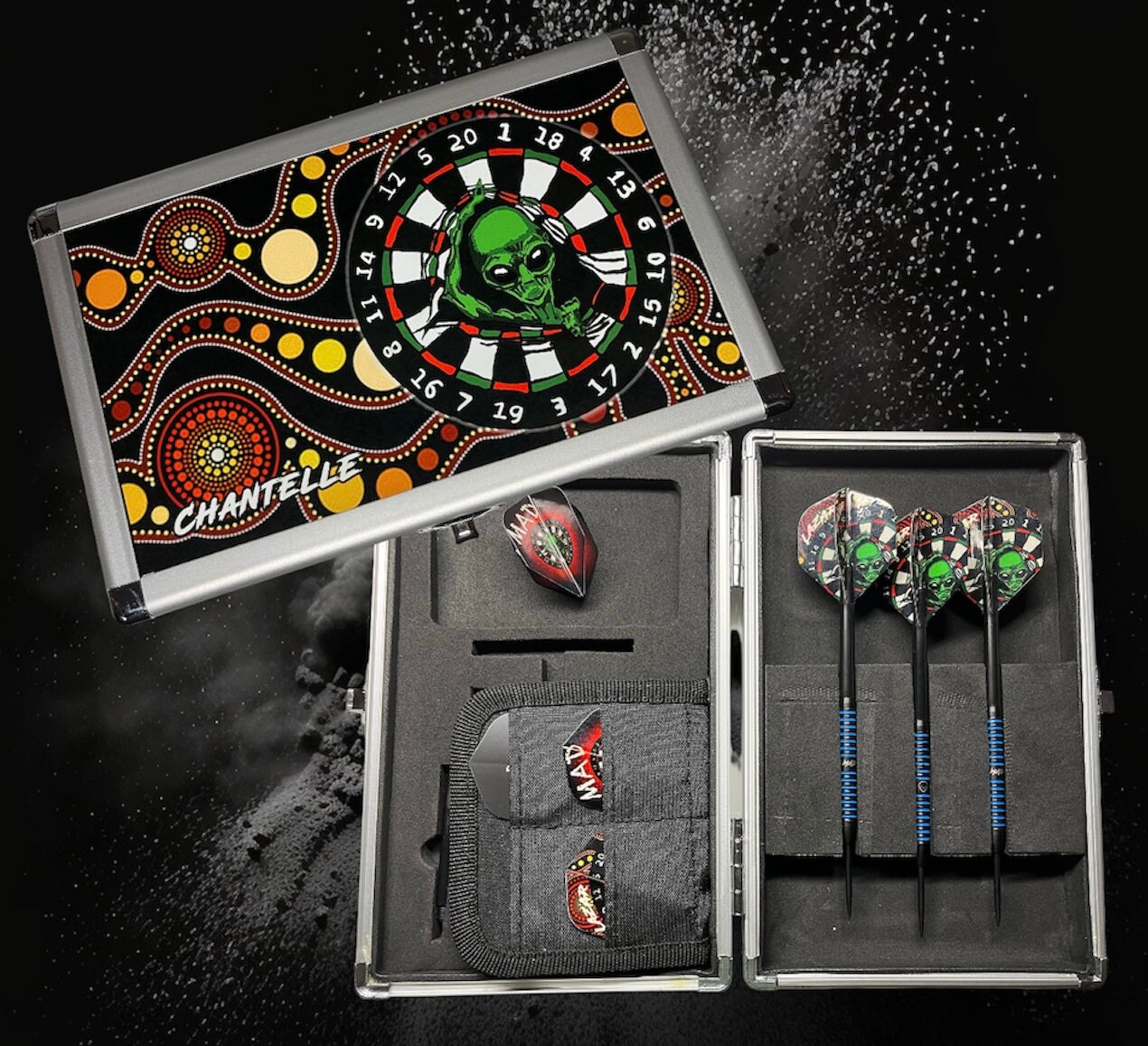 Darts Case Custom Darts Metal Darts Case With FREE Personalised Dart