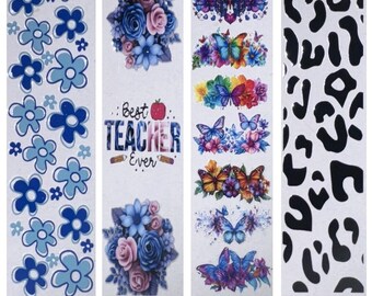Pen Wraps|Pen Decals|Bookmark Decals|UVDTF Pen Wraps
