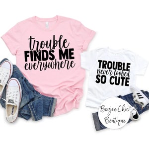 Mommy/ Mini Matching Shirts| Mommy Daughter| Mom and Son| Graphic Tees| TShirts| Matching Clothes| Outfits| Mom/Mini |