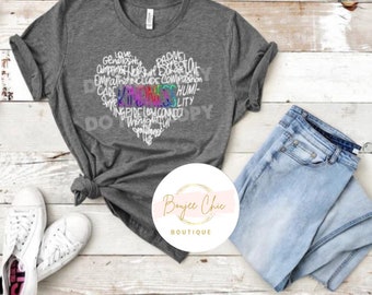 Kindness Matters Tshirt| Kindness Heart T-shirt| Be Kind T-shirt| Be Kind| Motivational Tees| Motivational T-shirt| Always Be Kind Shirt