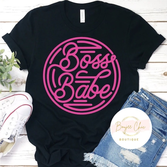 Boss Babe T-shirt| Boss Babe| Girl Boss T-shirt| Boss Babe Tee