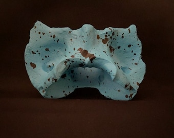 Real Splatter Painted Cow Vertebrae