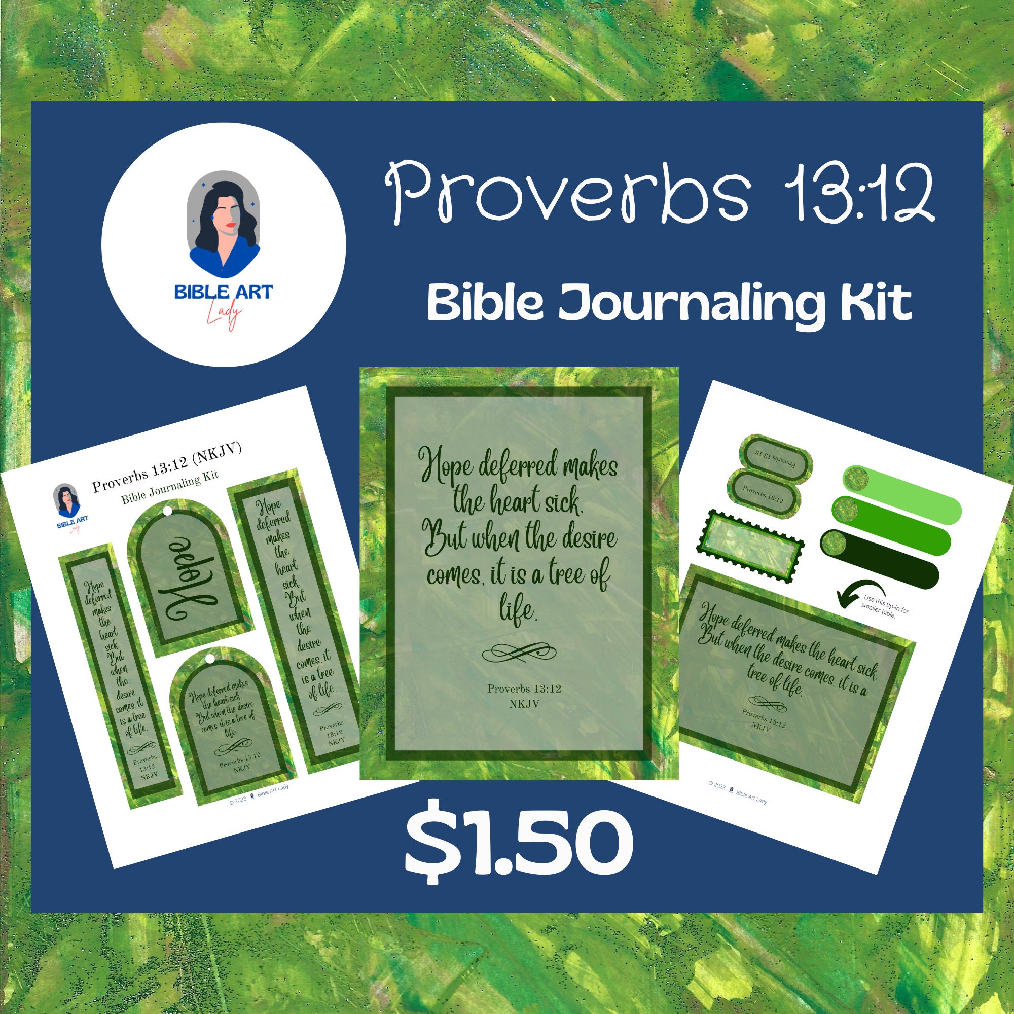 Proverbs 13:12 NKJV Bible Journaling Kit -  Ireland