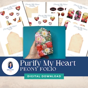 Purify My Heart Peony Folio