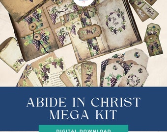 Abide in Christ Junk Journal MEGA KIT