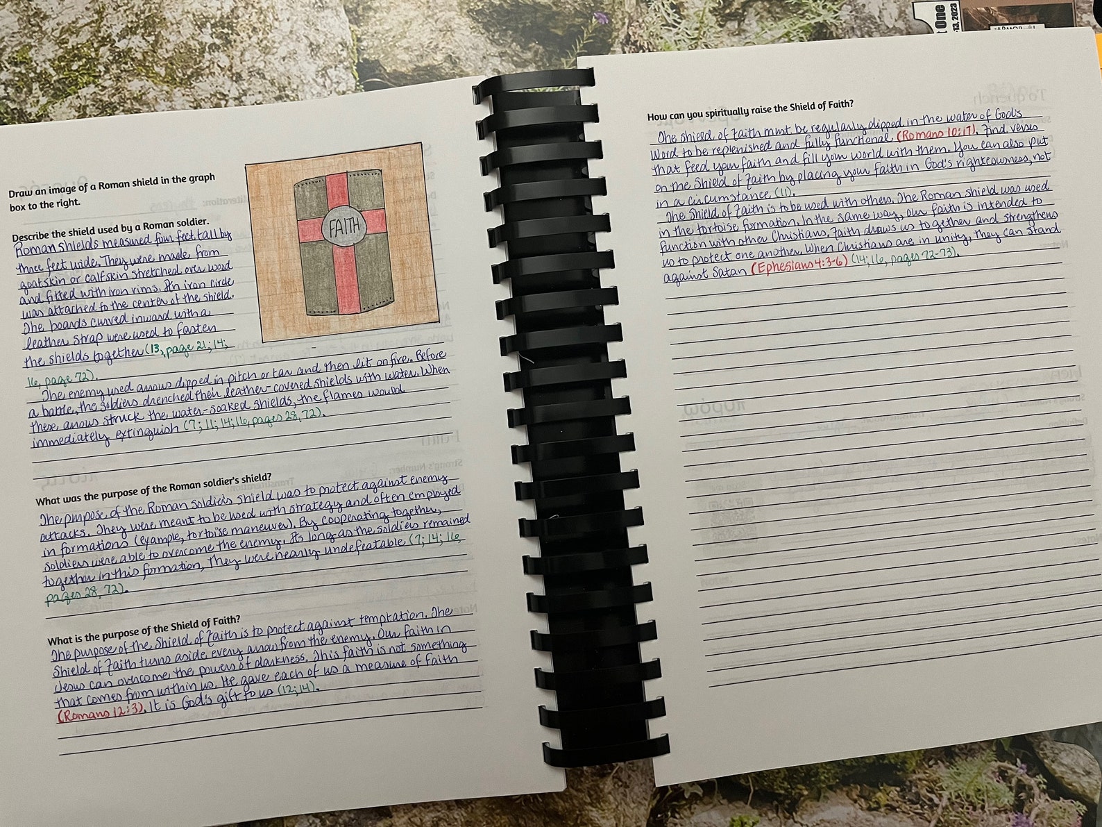 Armor of God Workbook Etsy