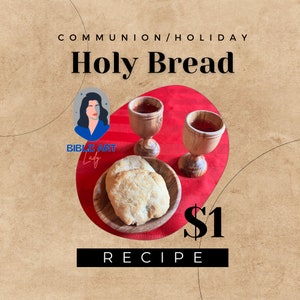 Holy Bread or Communion Bread Recipe