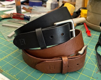 Vollrindleder Gürtel: 1.5"Wikett und Craig oder J & FJ Bakers Leather