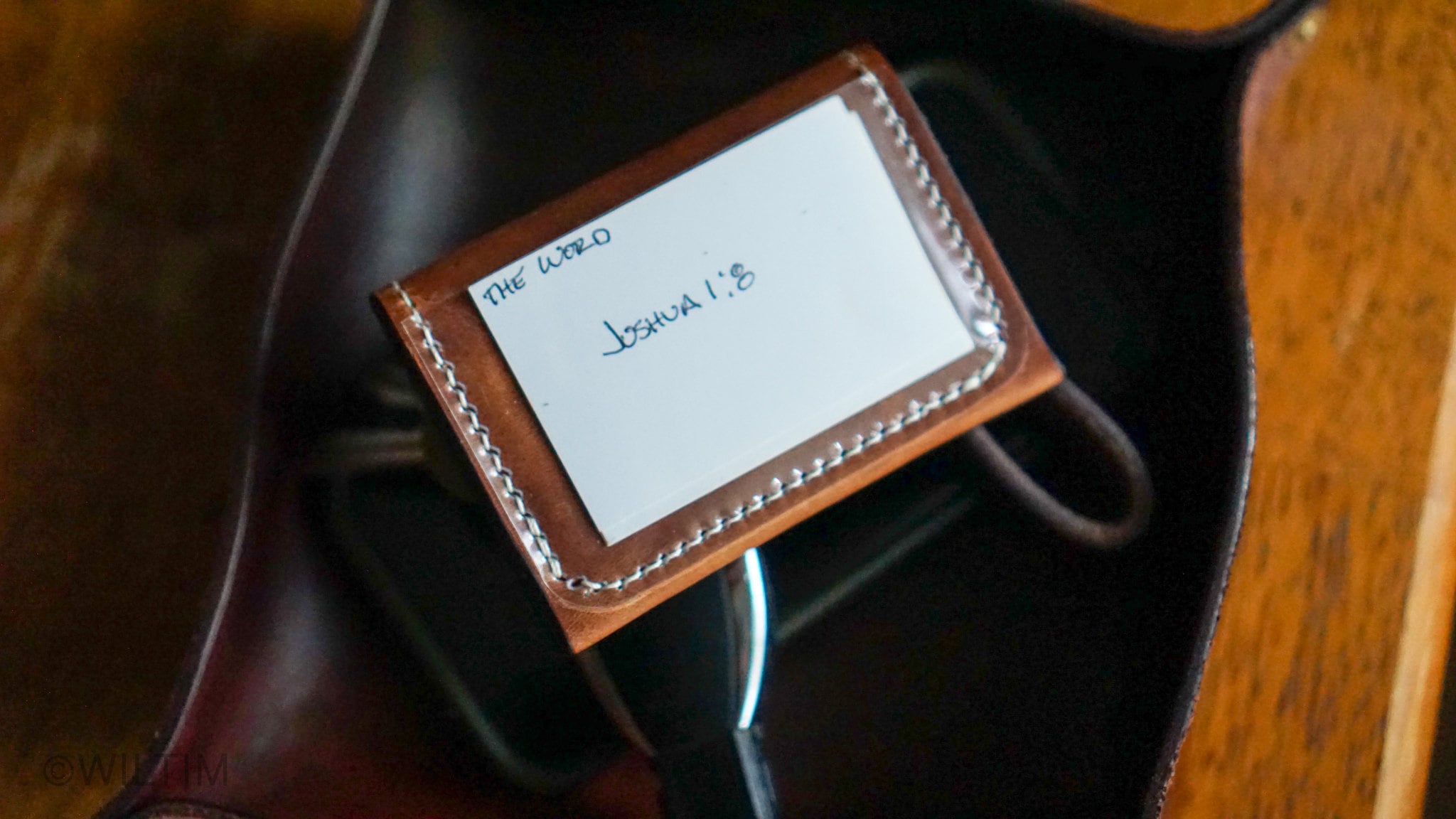 Leather Verse Pack, Scripture Memory, God&#39;s Word, Topical Memory System