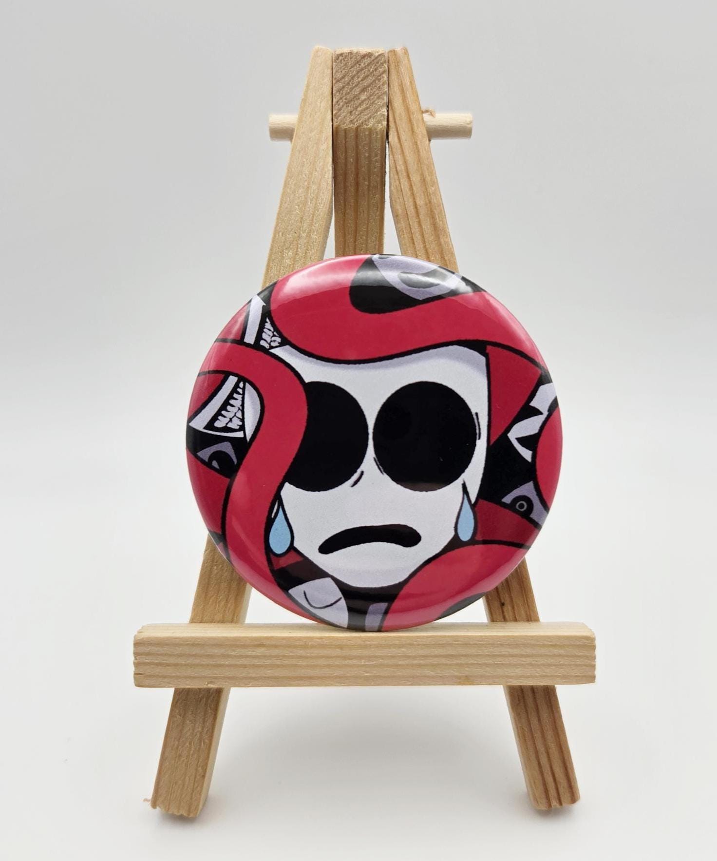The Amazing Digital Circus Gangle Button – Ribbons and Masks Pinback (2 ...
