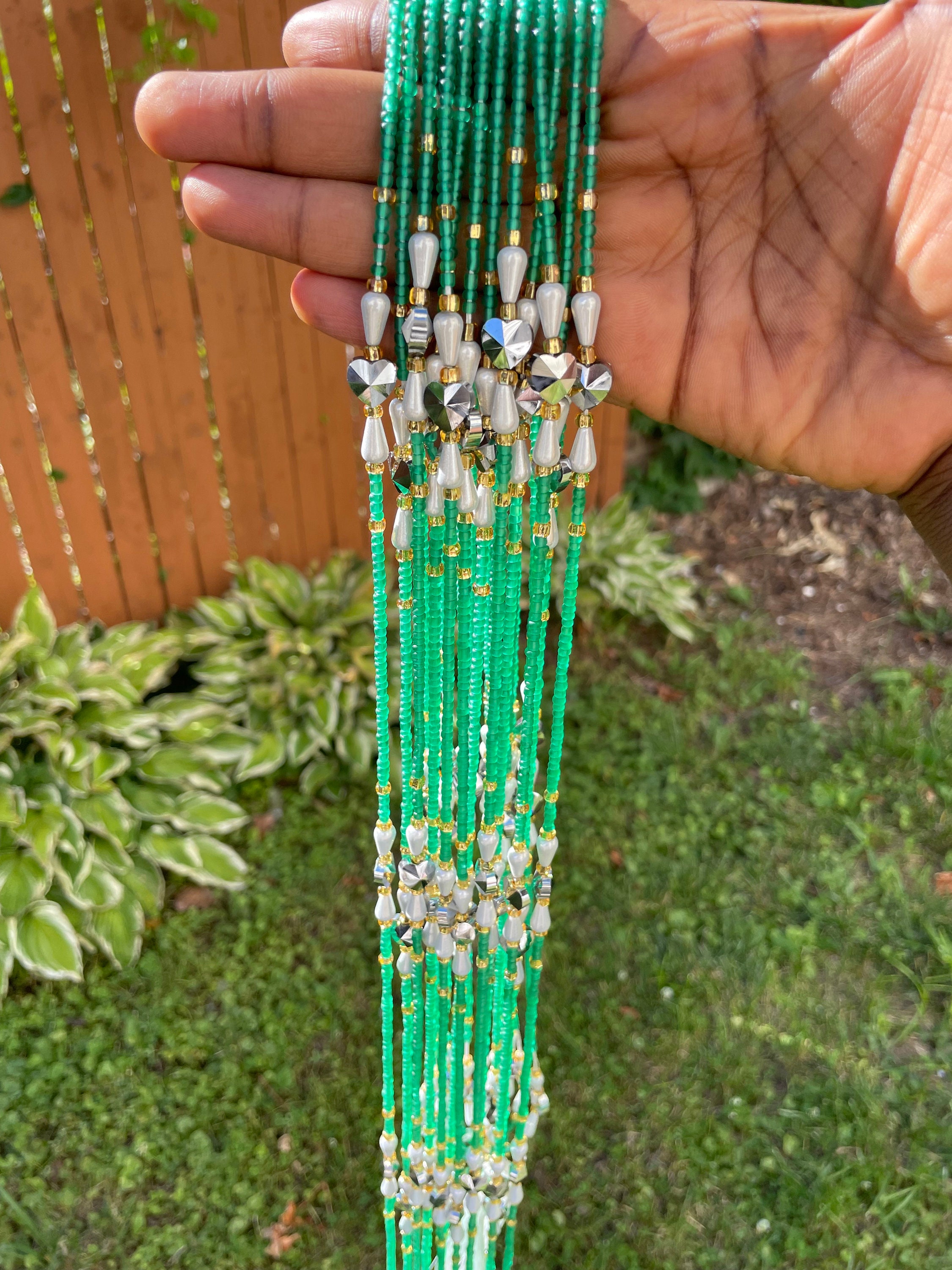 Frosted Waist Bead/ Waist Beads/ Crystal Waist Beads/ Women Etsy