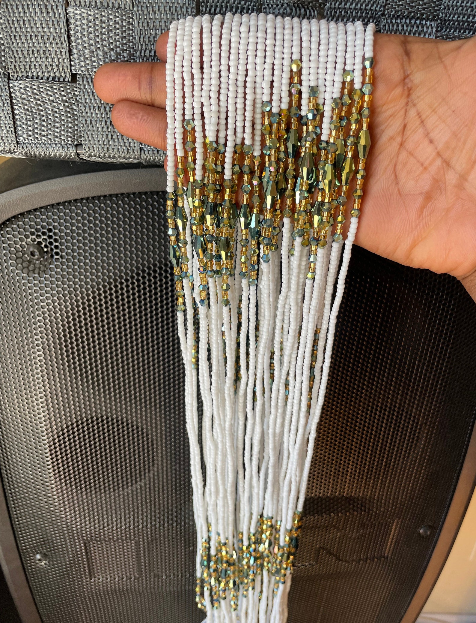 Crystal Waist Beads/ Weight Loss Waist Beads/ Gym/ Ghana Waist Etsy