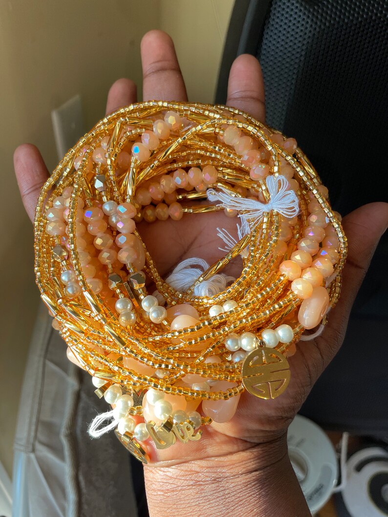 Crystal Waist Beads Waist Beads Sexy Waist Beads Tie on Etsy