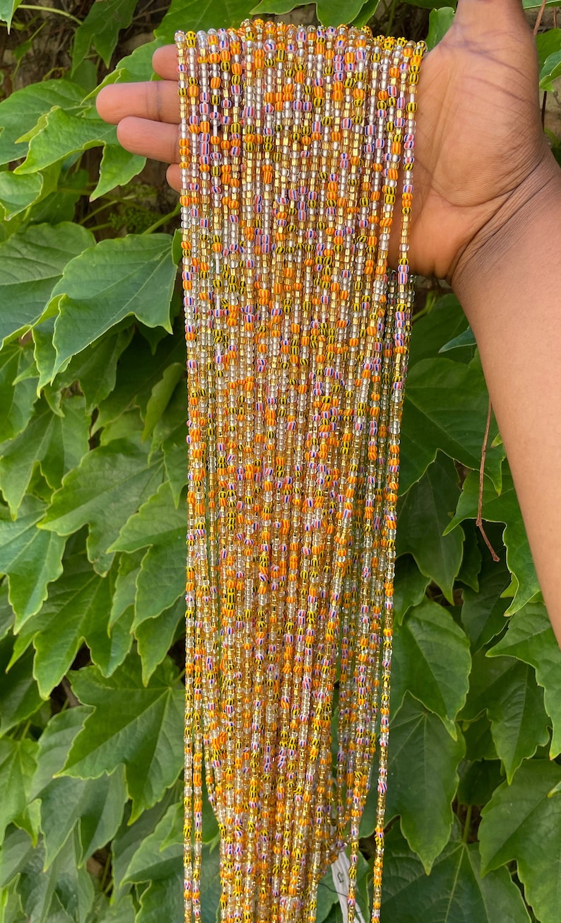 Ghana Waist Beads/ Women Waist Beads/ African Waist Beads/ Etsy