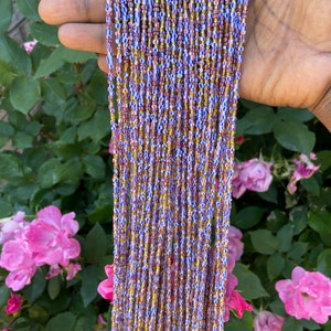 Ghana waist beads/ women waist beads/ African waist beads/ waist beads/ tie on waist beads/ up 50 inches long. Mini earthly tones