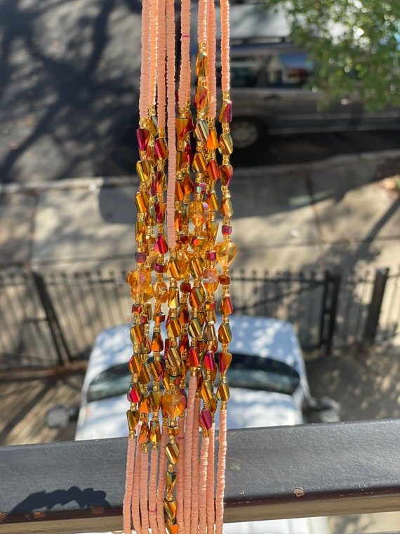 Waist Beads Crystal Waist Beads Ghana Waist Beads Plus Size