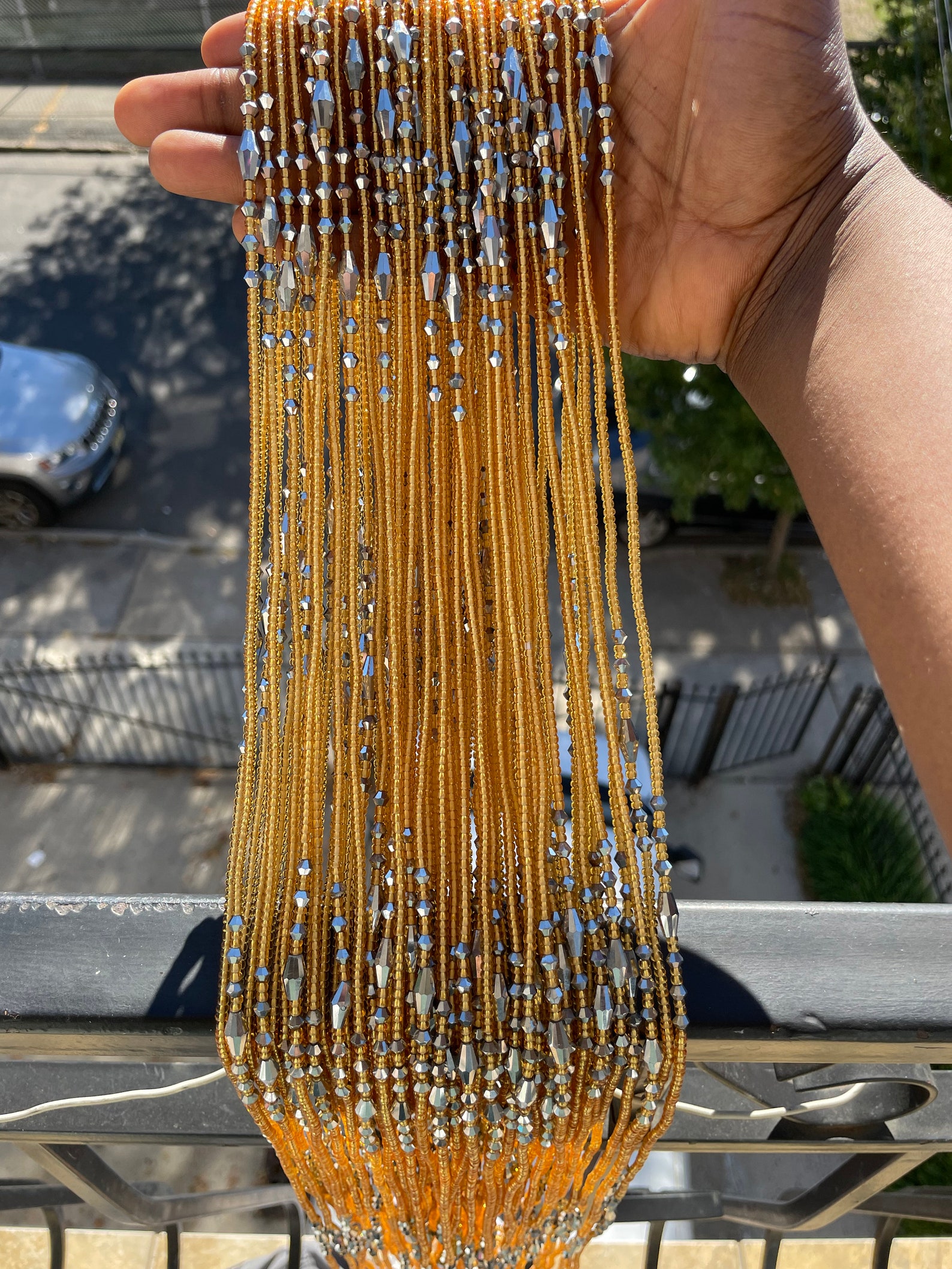 Crystal Waist Beads/ Weight Loss Waist Beads/ Gym/ Ghana Waist Etsy