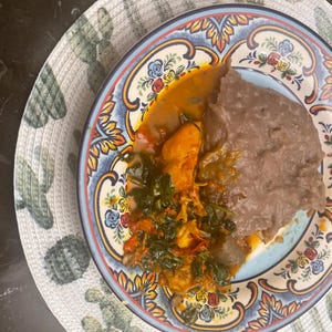 Fresh Efo Riro – 100% Nigerian Spinach Stew | 2lbs Pack | 5-Star Taste | 3 Meats Combo | 1 Authentic Naija Dish | Ships in 1–2 Days”