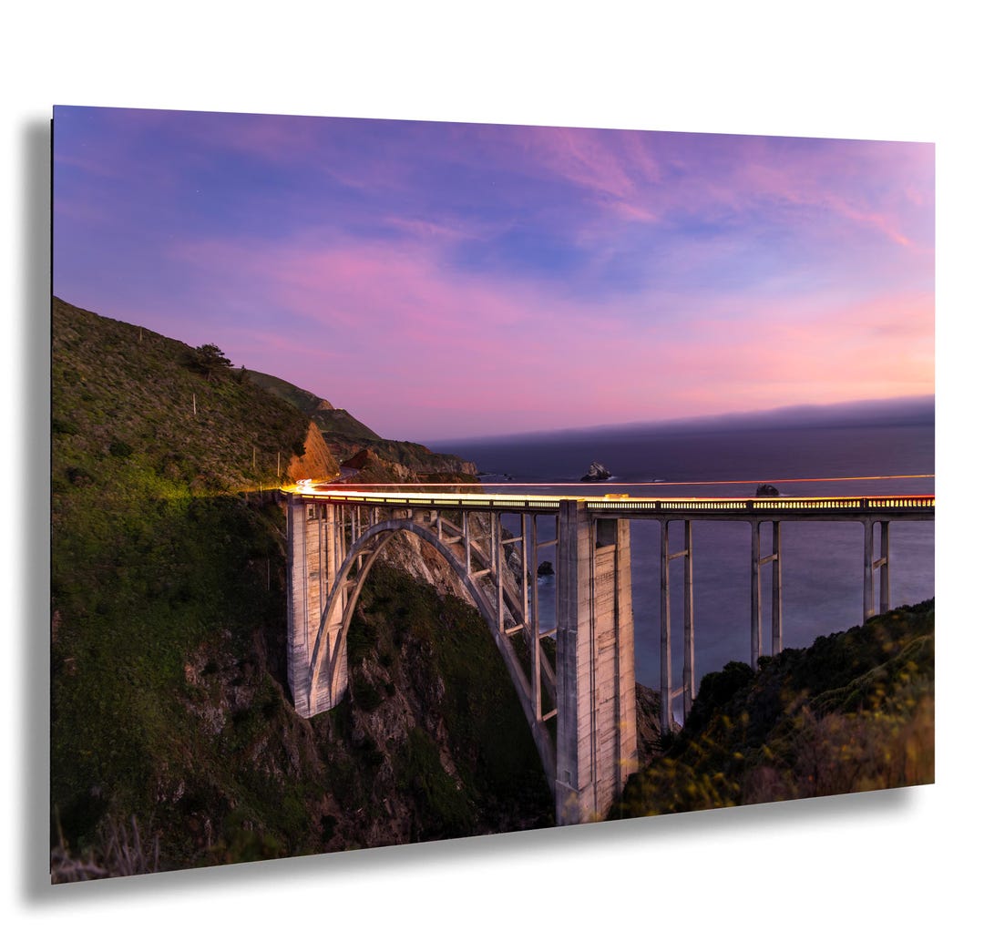 Bixby Creek Bridge Print – Big Sur California Coast Wall Art Décor - Etsy