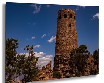 Desert View Watchtower Print – Grand Canyon Fine Art Wall Decor