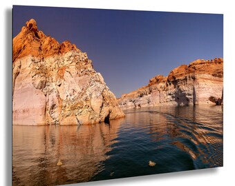 Lake Powell Cliffs Print – Utah Desert Canyon Red Rock Fine Art Wall Decor
