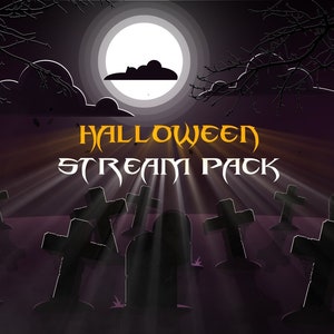 Halloween Animiertes Stream Overlay Pack