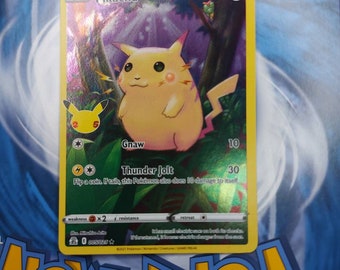 Pikachu Full Art - Etsy UK