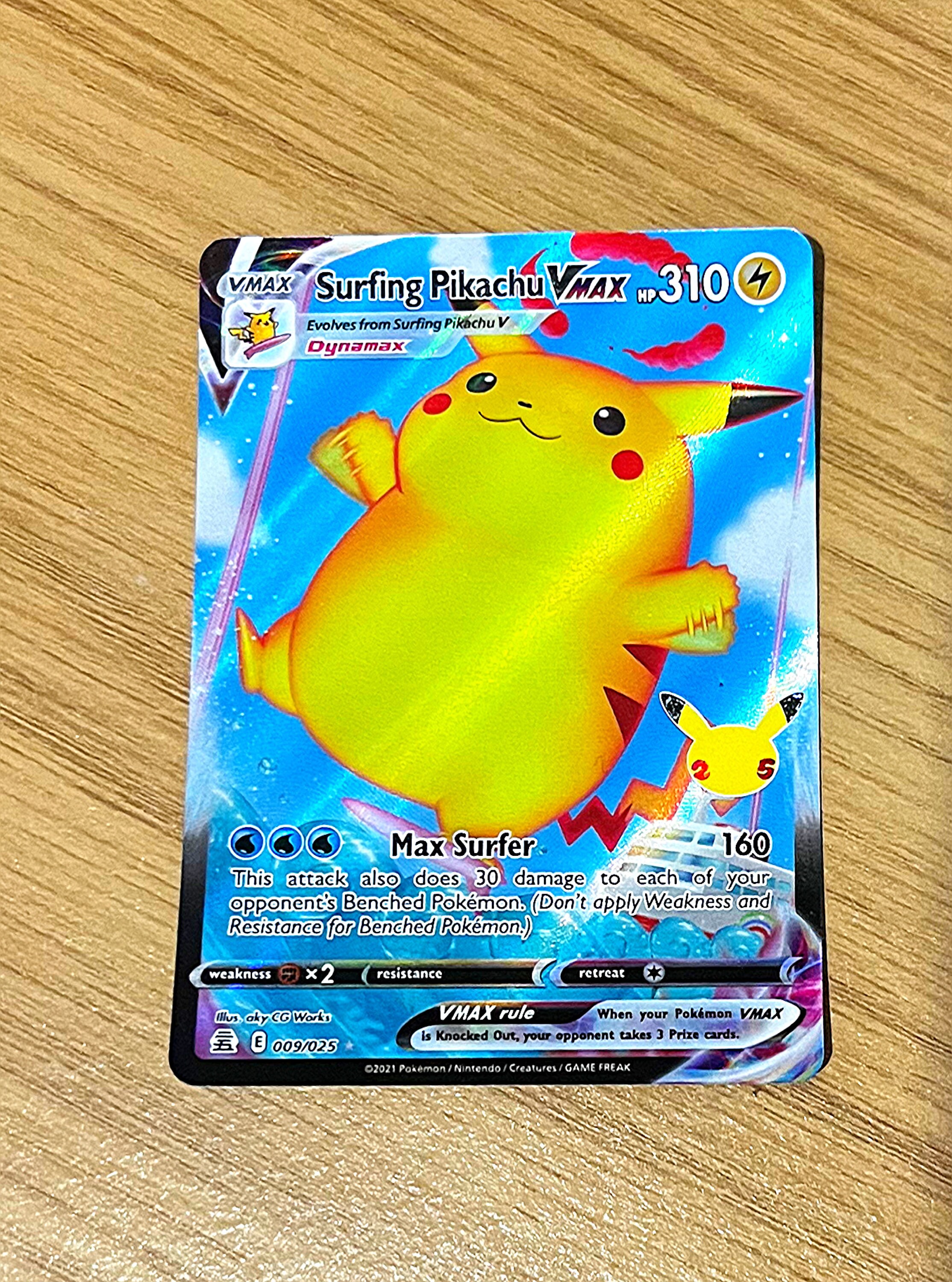 Pokemon Card “Surfing Pikachu” 264/XY-P Japanese Ver – K-TCG