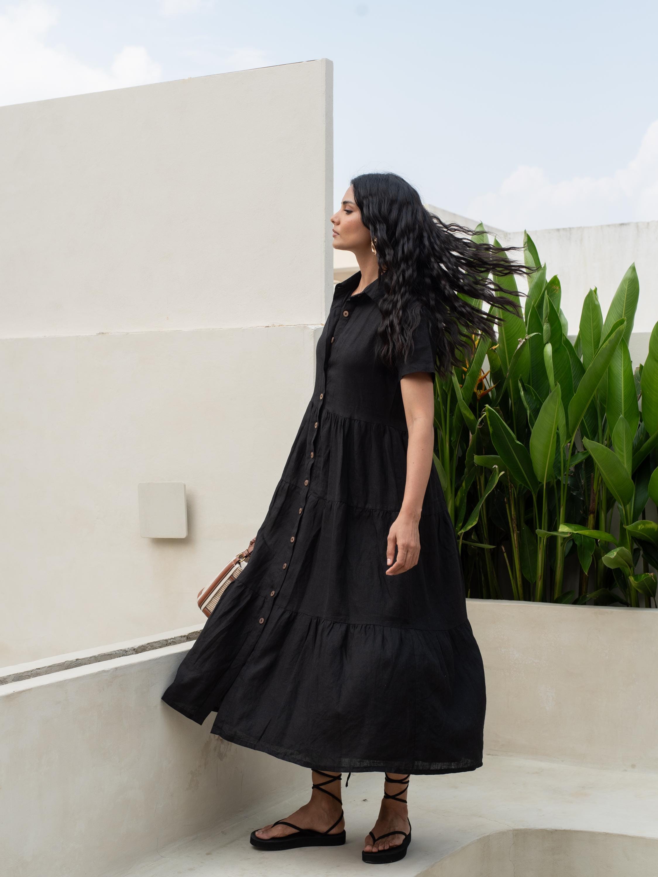Washed Linen Maxi Shirt Dress Women | Rumpled Button Down Oversized Maxi  Dress | Soft Relaxed Fit Plus Size Linen Clothing | Summer 2026 - Etsy