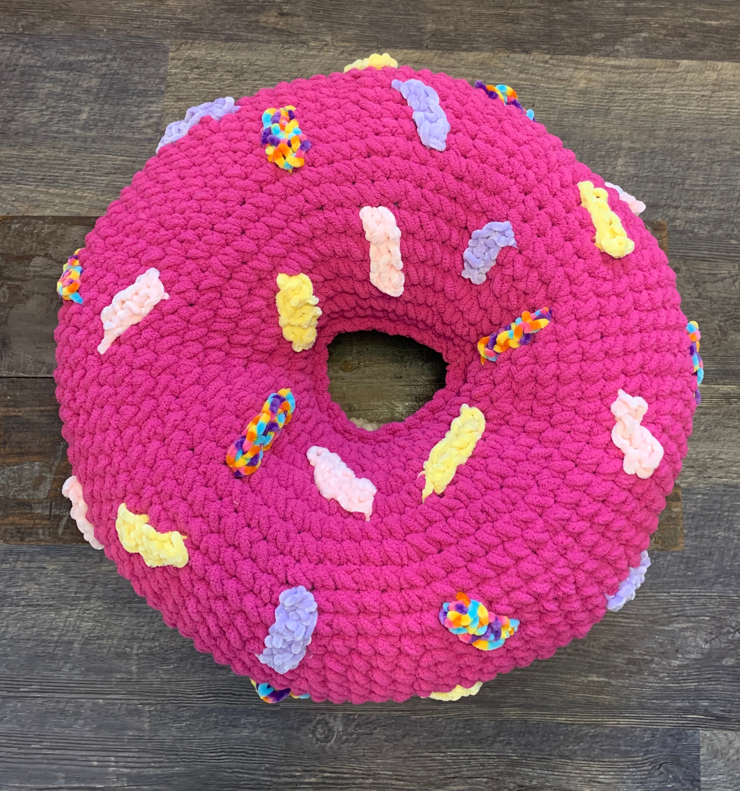 giant donut plush