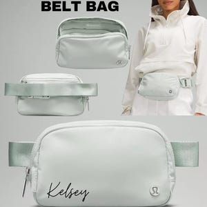 lululemon belt bags white Penn State Everywhere Bag the adjustable strap ensures a custom fit for hands Lululemon Everywhere Crossbody Belt Bag