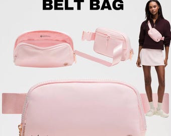 Lulu Personalized Belt Bag | Custom Name Crossbody Fanny Pack | Embroidered Waist Bag | Everyday Belt Bag Gift for Women | Travel & Mom Bag