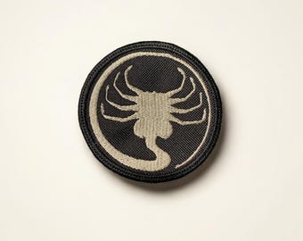 Alien Facehugger Embroidered Patch Sci Fi Creature