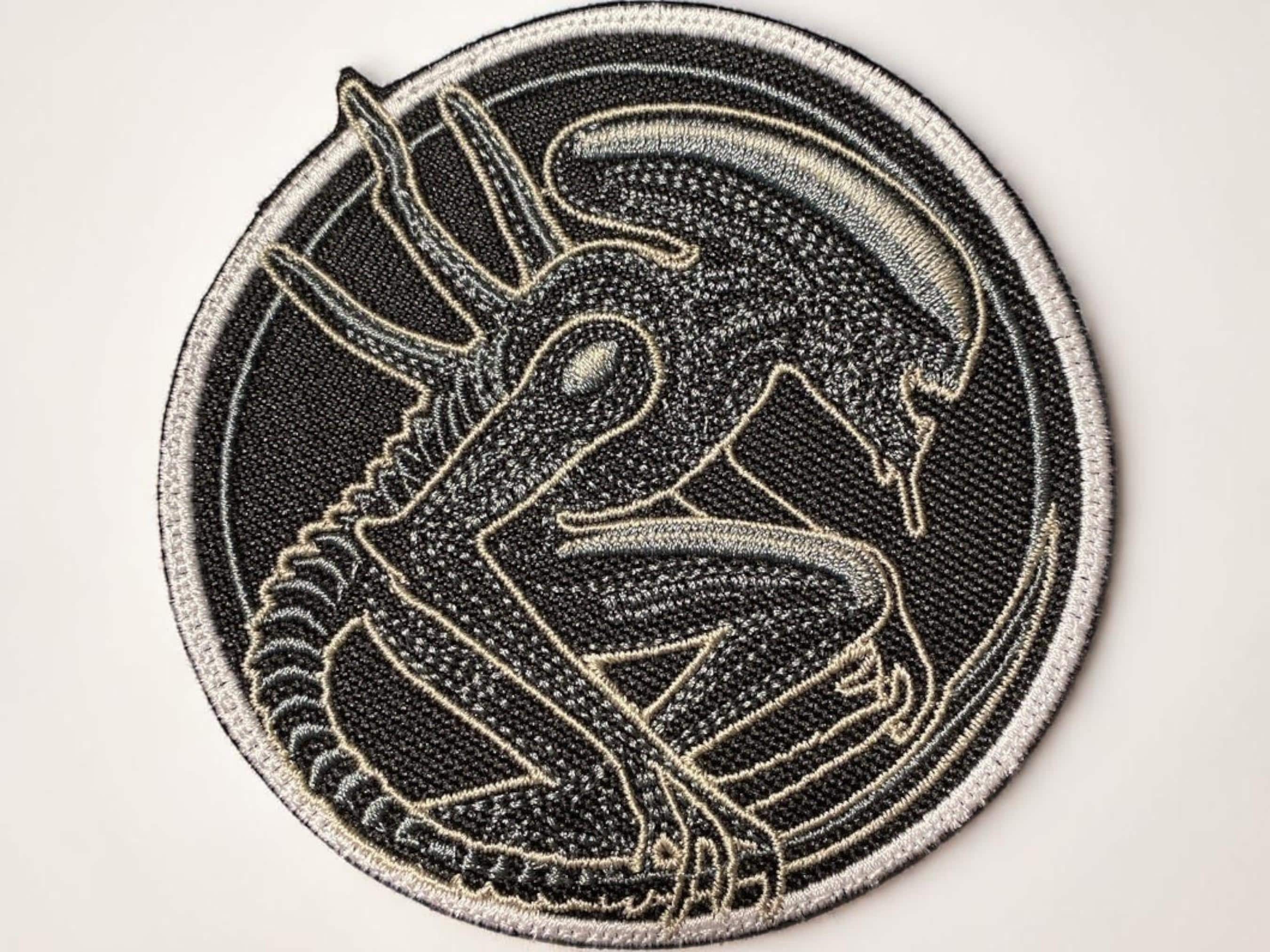 Alien Xenomorph Embroidered Patch Sci Fi Horror Movie - Etsy