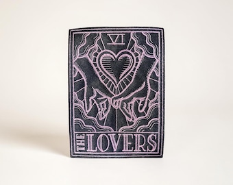 Broderad lapp för älskare, mystisk romantisk Arcana
