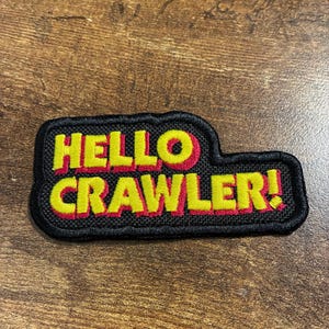 Dungeon Crawler Carl Embroidered Patches, LitRPG Bookish Collection, Choose Design and Backing