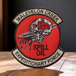 Malevelon Creek Patch, Iron on, Sew On, Hook Backing. 3 size options.