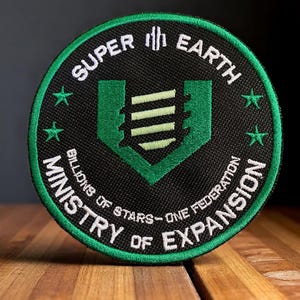 Galactic Liberty Patch: 4&quot; Embroidered Planetary Emblem