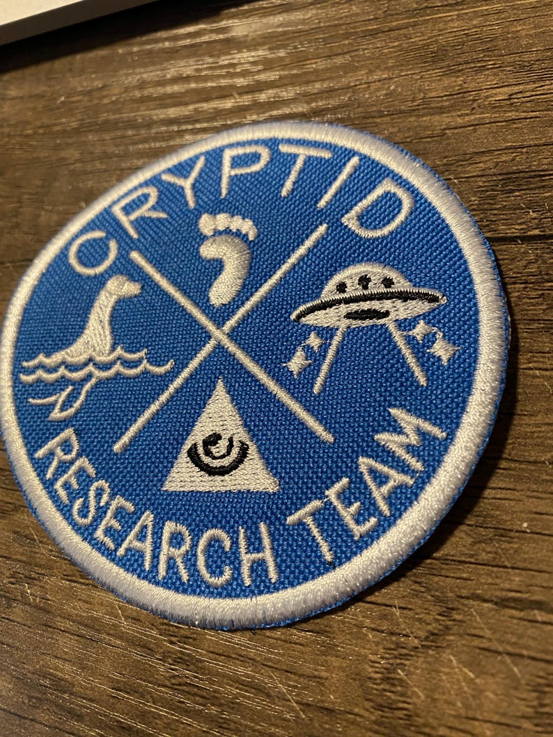 Sasquatch, Nessie, Mothman, Oh My! Cryptid Research Team Patch - Etsy