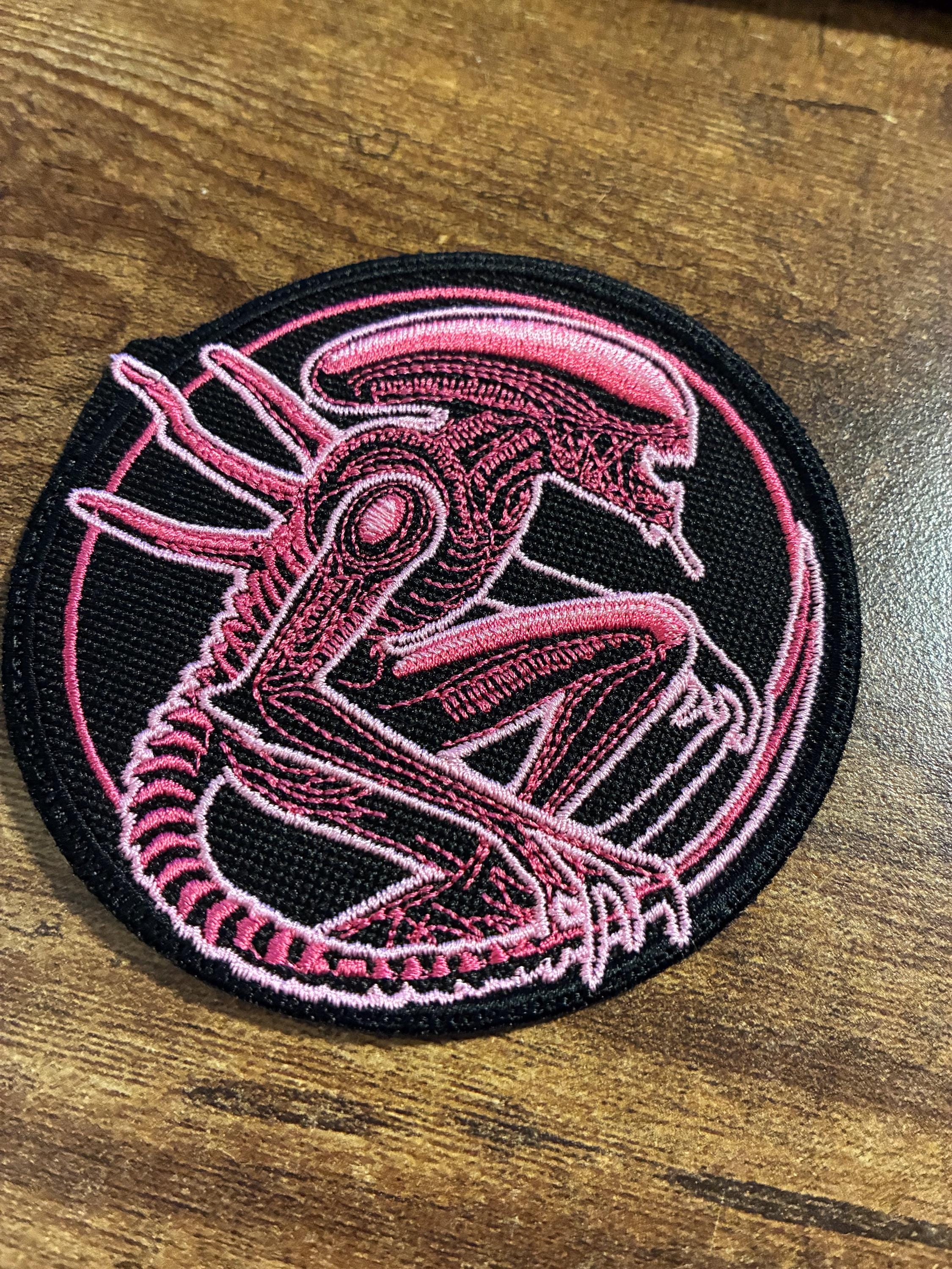Alien Xenomorph Embroidered Patch Sci Fi Horror Movie - Etsy