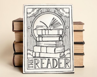 Tarot Reader Embroidered Patch Mystical Card Art