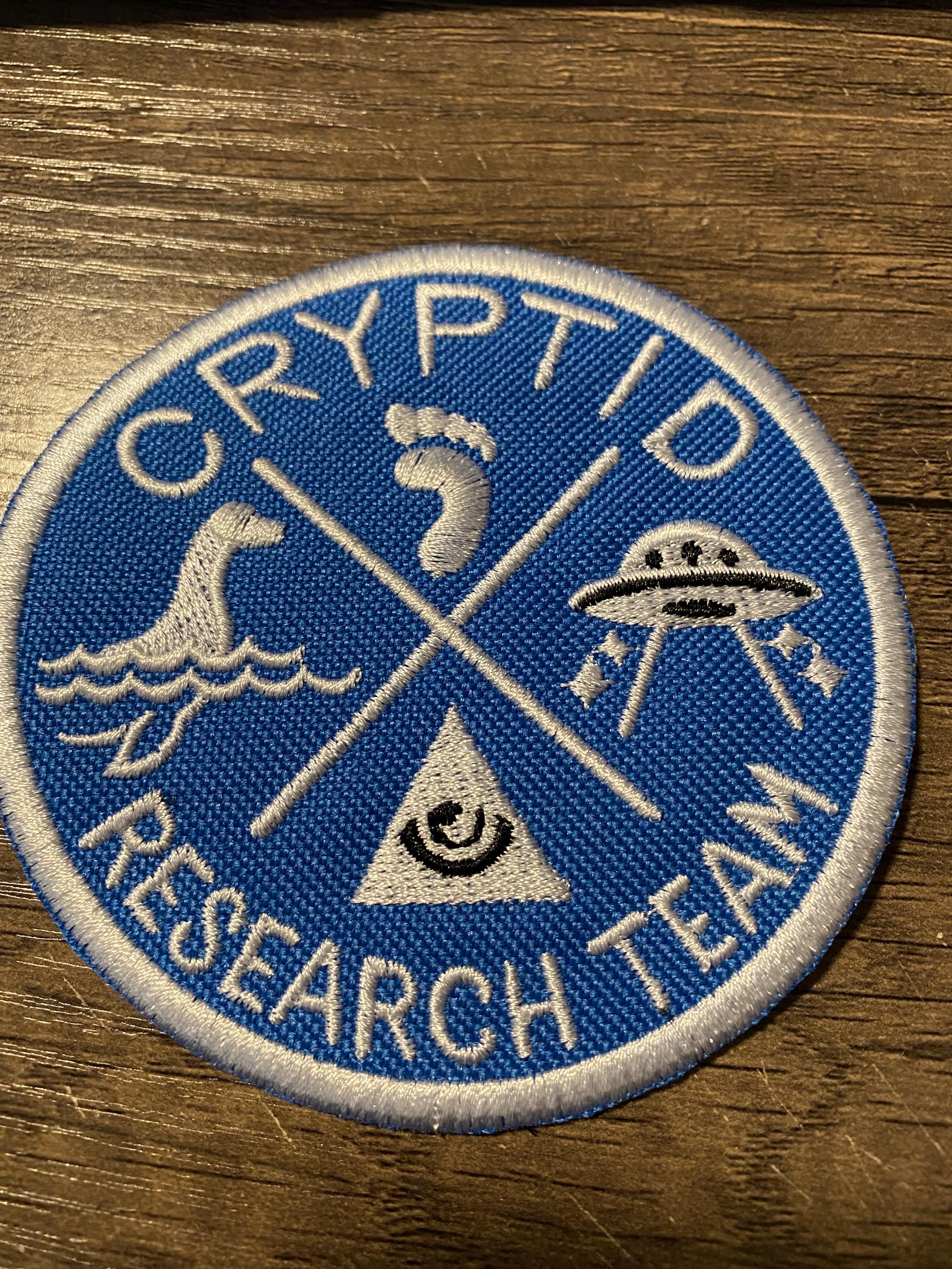 Sasquatch, Nessie, Mothman, Oh My! Cryptid Research Team Patch - Etsy