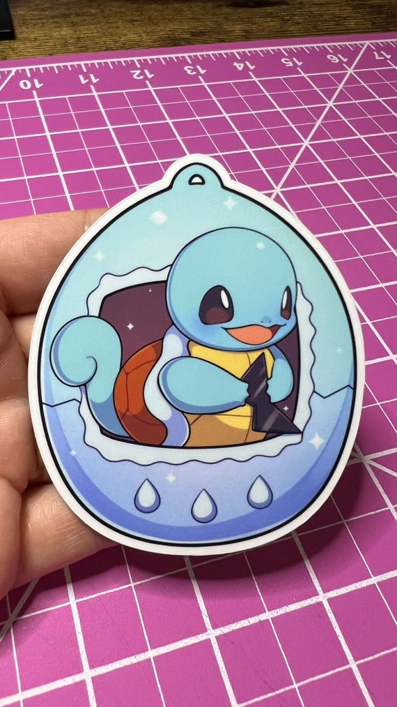 Squirtle Tamagotchi Water Pokemon Kanto Starters Etsy