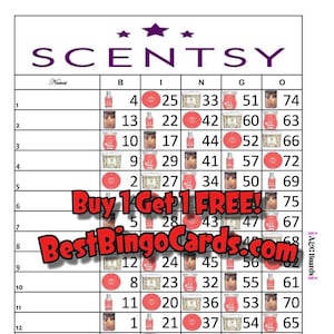 Bingo Boards 1-15 Lines - Straight, Mixed, 75 Ball (BBC-SCEUQ2)