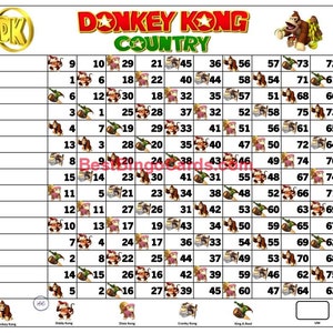 Bingo Boards 1-15 Line Double - 75 Ball (BBC-DONPXV)