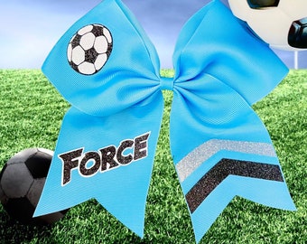Custom Team soccer bows