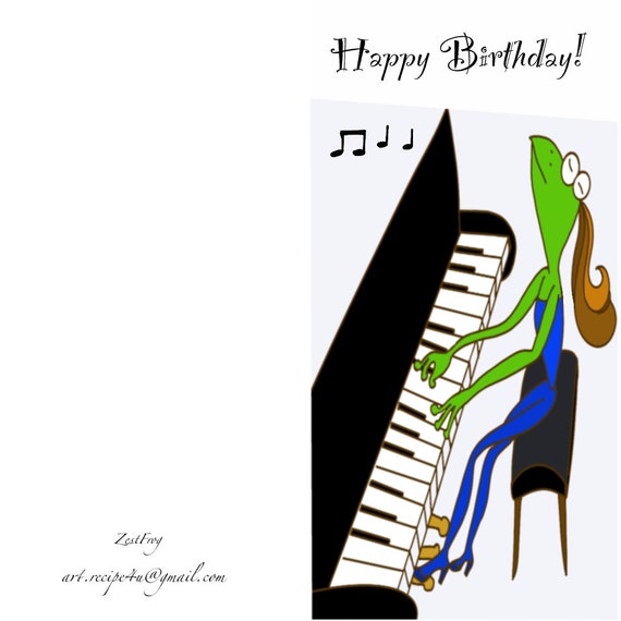 Singing Happy Birthday Card Cute Funny Birthday Card 1 - Etsy Australia Singing Happy Birthday Card Cute Funny Birthday Card 1 - Etsy Australia