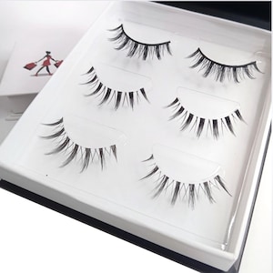 Eyelashes 3 pack Set 3D Faux Mink Lashes, Gifts for mom, Gifts Ideals Make-up Face Accessories, Qute Eyelashes,