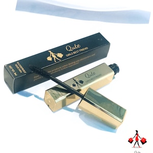 QUTE 4D Black Mascara | Volume Eyelashes | Long lashes | Thick Lengthening  Mascara | Qute Mascara | Waterproof Mascara | Curling mascara |