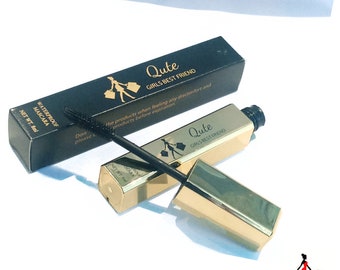 QUTE 4D Black Mascara | Volume Eyelashes | Long lashes | Thick Lengthening  Mascara | Qute Mascara | Waterproof Mascara | Curling mascara |